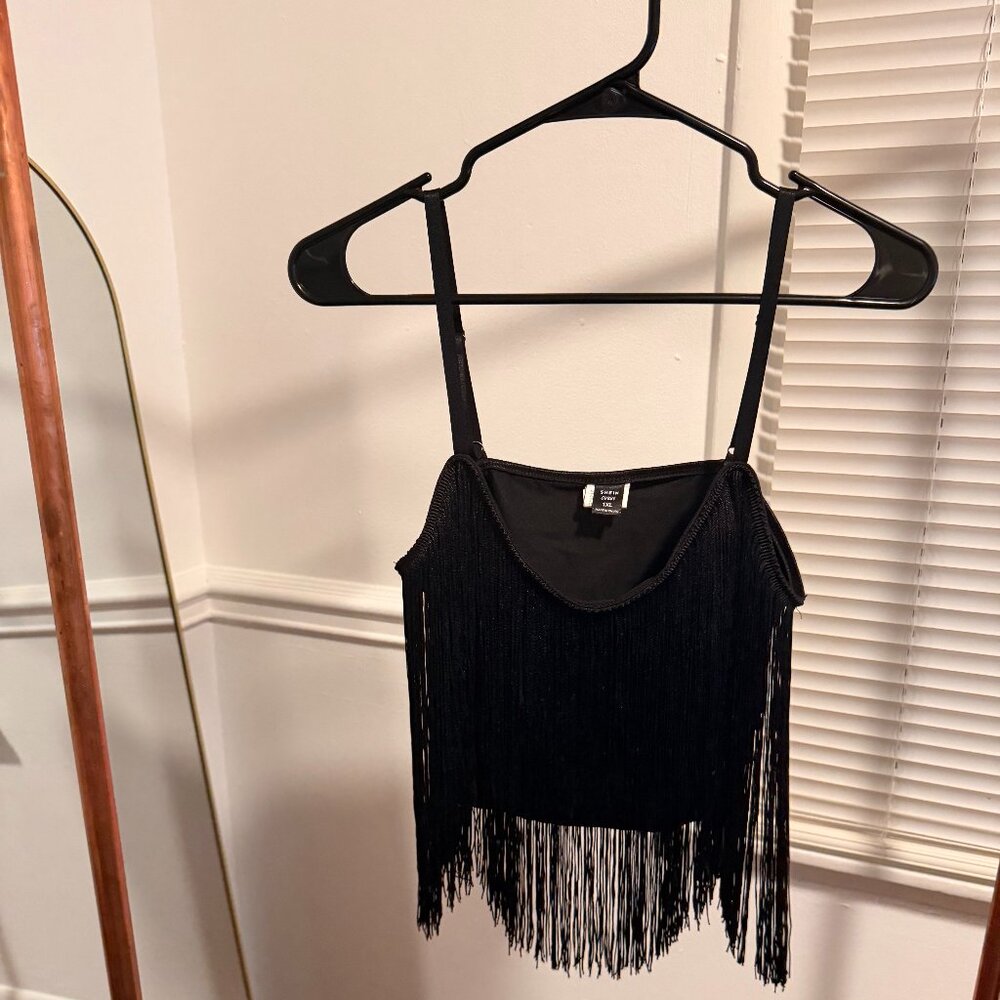SHEIN 1Xl FRINGE HALTER